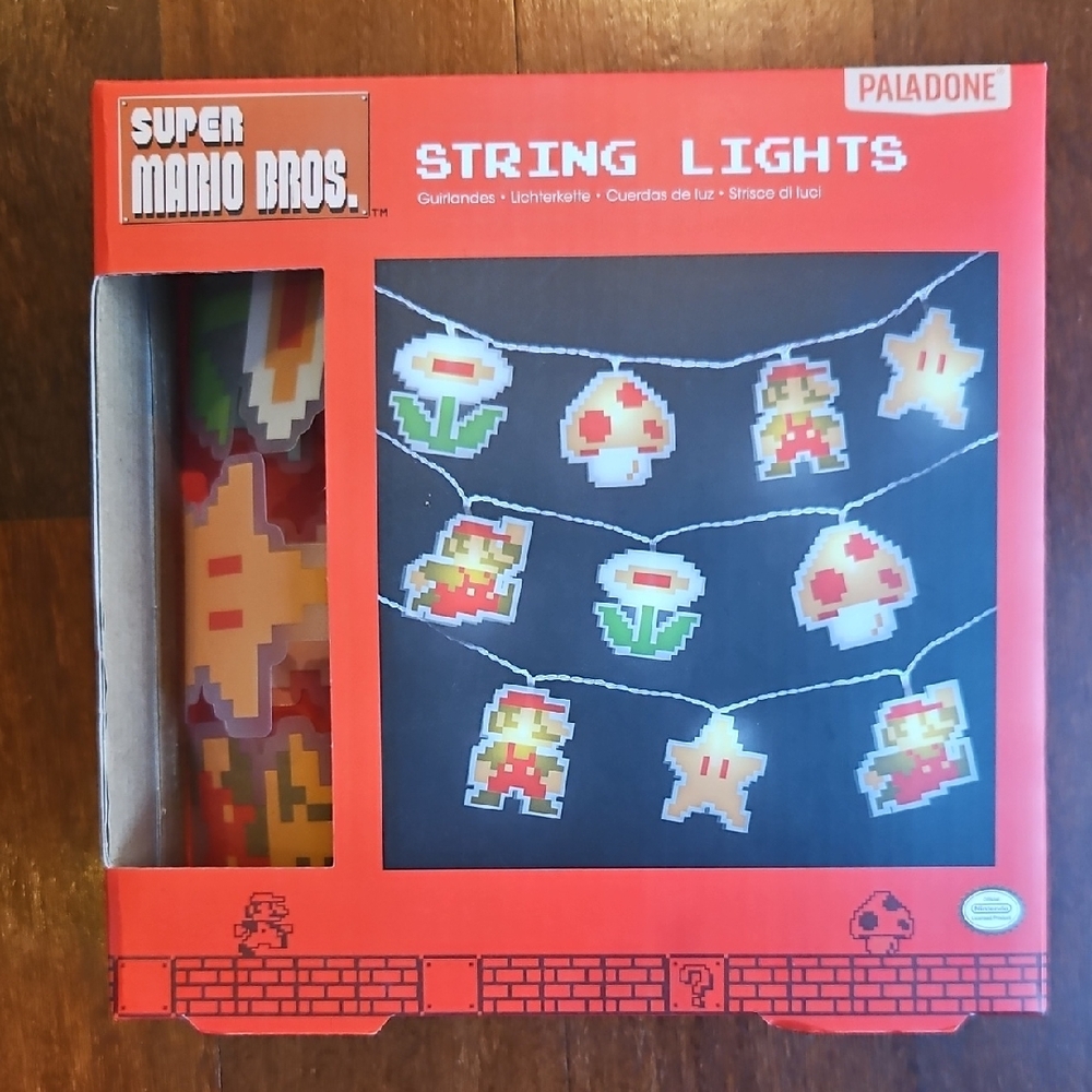Super Mario Bros. String Lights by Paladone